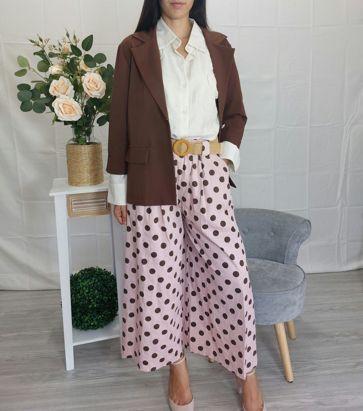 Pantalone Gonna Ritmo a Pois