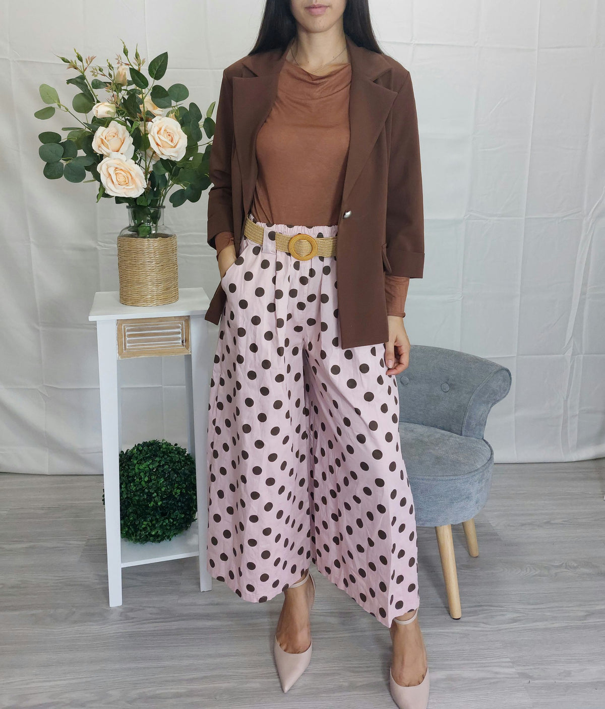 Pantalone Gonna Ritmo a Pois