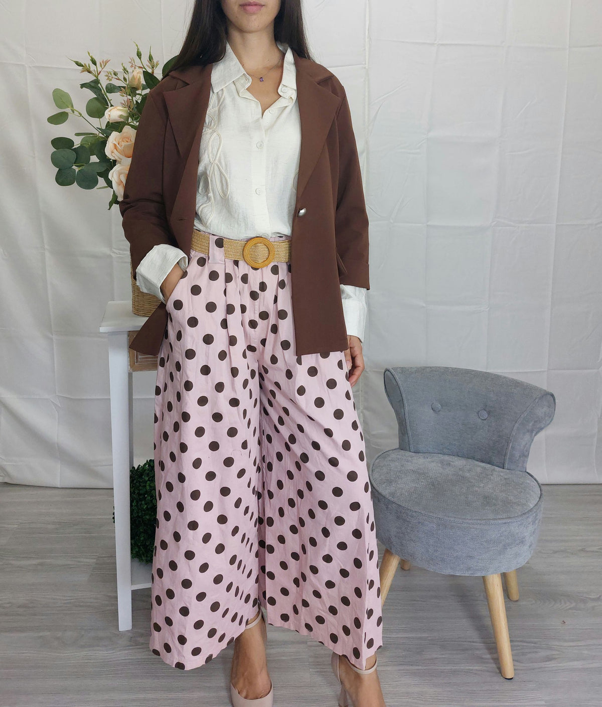 Pantalone Gonna Ritmo a Pois