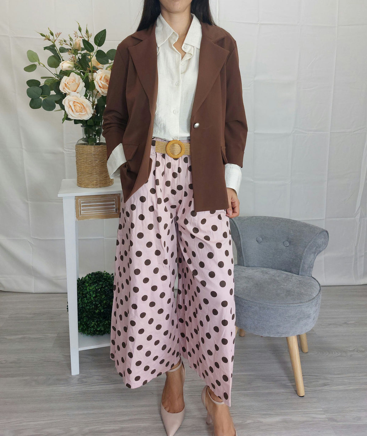 Pantalone Gonna Ritmo a Pois
