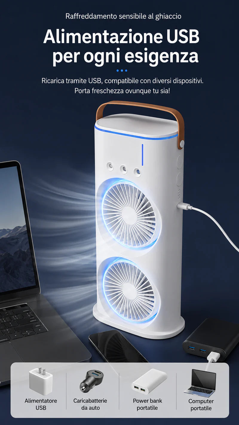 Ventilatore 3in1 Freddo Ovunque